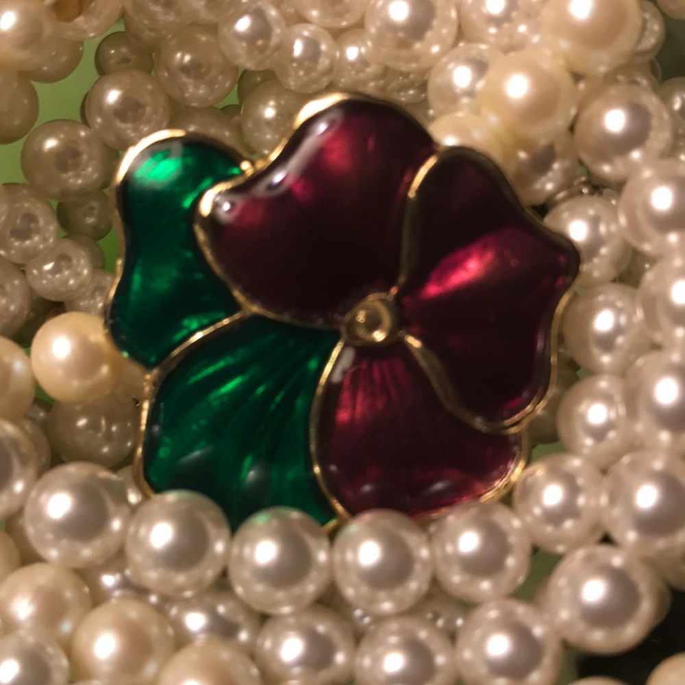 Pansy Brooch